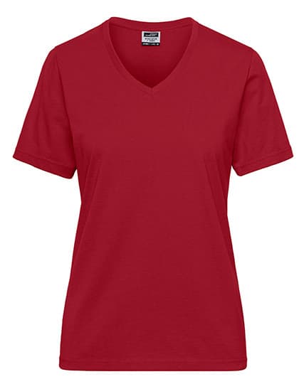 Ladies´ Bio Workwear T-Shirt — Red