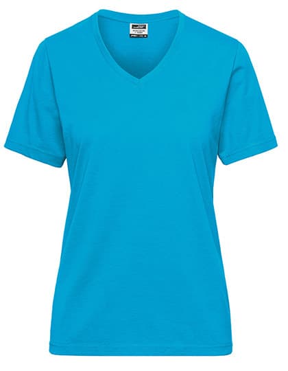 Ladies´ Bio Workwear T-Shirt — Turquoise
