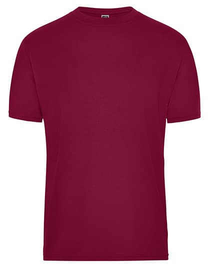 Men´s Bio Workwear T-Shirt — Wine