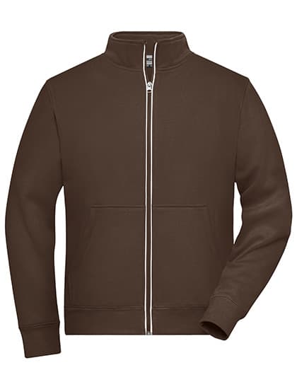 Men´s Doubleface Work Jacket -SOLID- — Brown