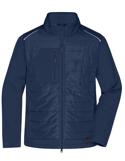 Men´s Hybrid Jacket — Navy