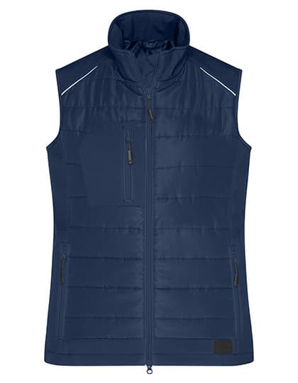 Ladies´ Hybrid Vest — Navy