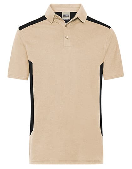 Men´s Workwear Polo -STRONG- — Stone
