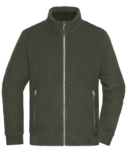 Sherpa Jacket — Olive