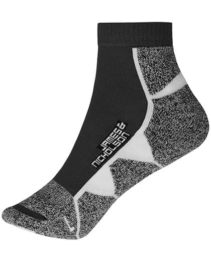 Sport Sneaker Socks — Black