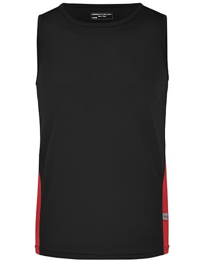 Men´s Running Tank — Black
