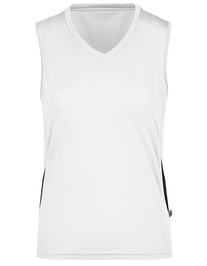 Ladies´ Running Tank — White