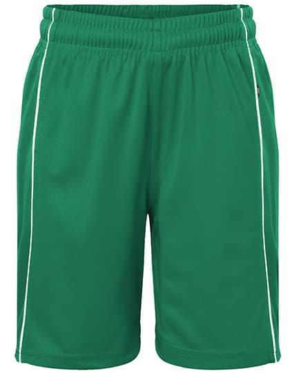 Junior Basic Team Shorts — Green