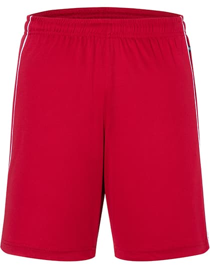 Basic Team Shorts — Red