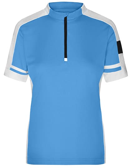 Ladies´ Bike-T Half Zip — Cobalt