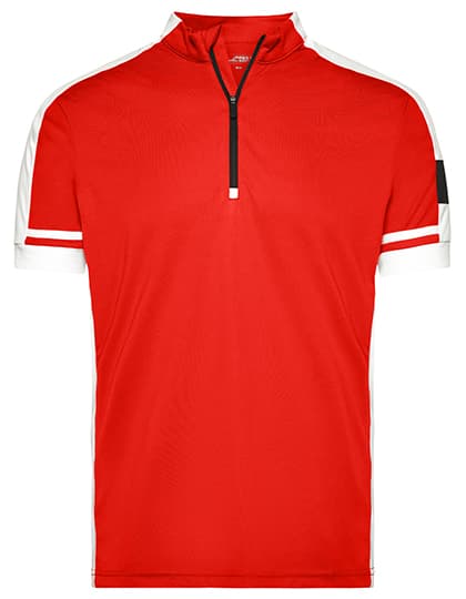 Men´s Bike-T Half Zip — Red