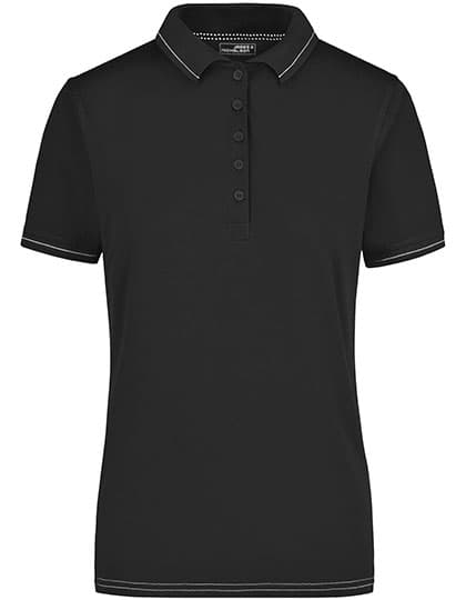 Ladies´ Elastic Polo — Black