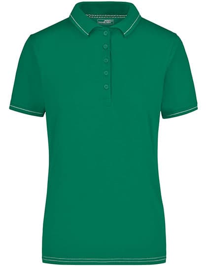 Ladies´ Elastic Polo — Irish Green