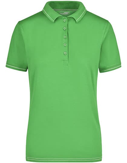 Ladies´ Elastic Polo — Lime Green