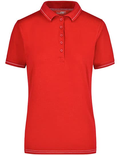 Ladies´ Elastic Polo — Red