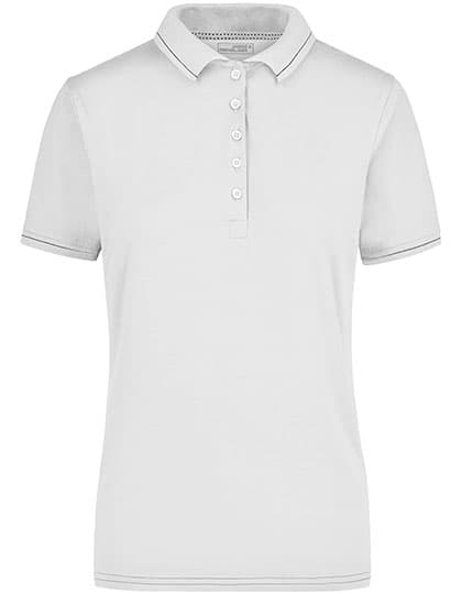 Ladies´ Elastic Polo — White