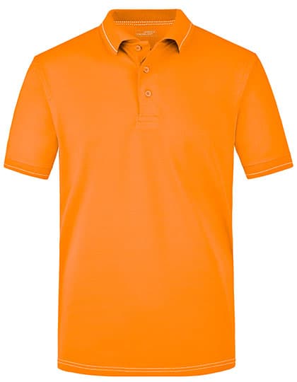 Men´s Elastic Polo — Orange