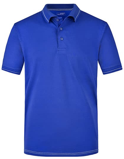 Men´s Elastic Polo — Royal