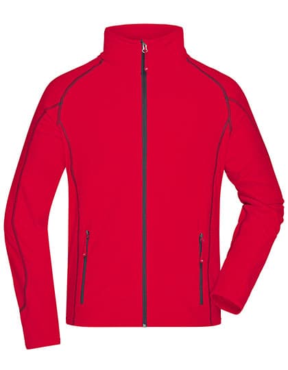 Men´s Structure Fleece Jacket — Red