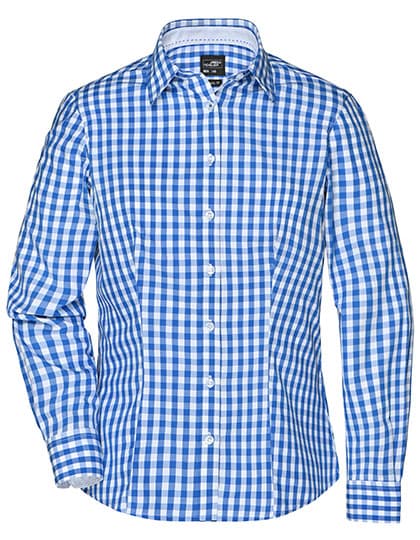 Ladies´ Checked Blouse — Royal