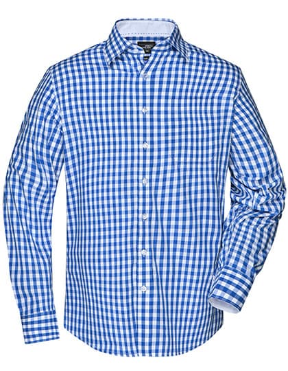 Men´s Checked Shirt — Royal