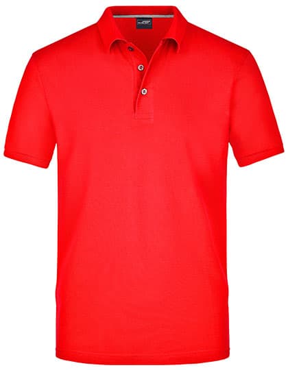 Men´s Pima Polo — Light Red