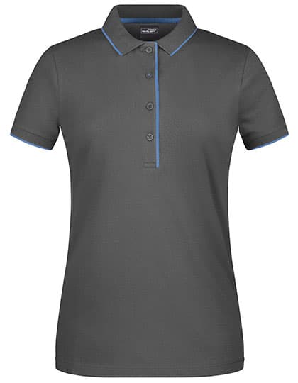 Ladies´ Polo Stripe — Graphite (Solid)