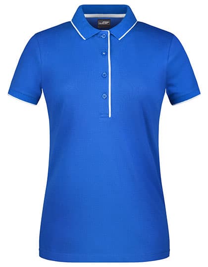 Ladies´ Polo Stripe — Royal