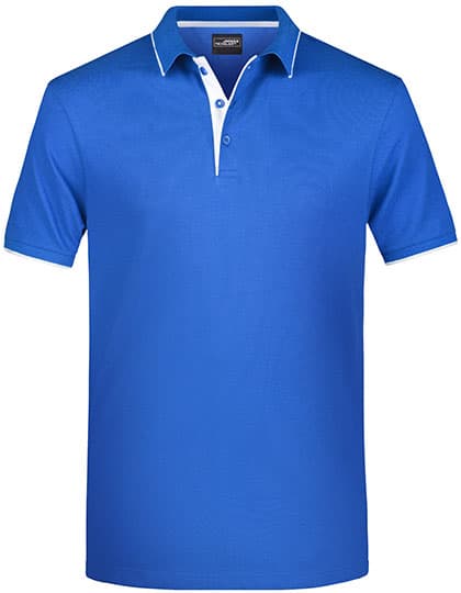 Men´s Polo Stripe — Royal