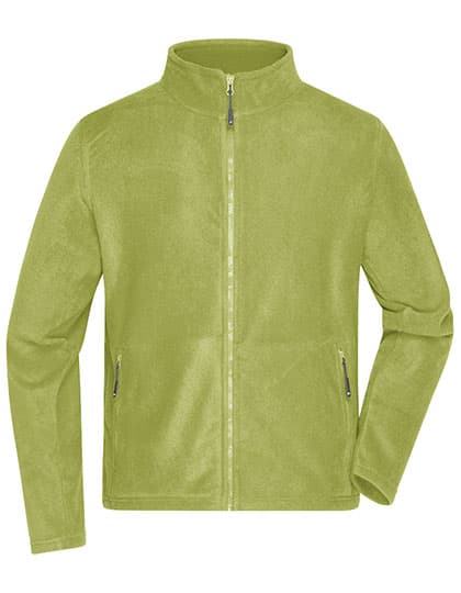 Men´s Fleece Jacket — Lime Green
