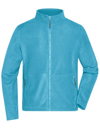 Men´s Fleece Jacket — Turquoise