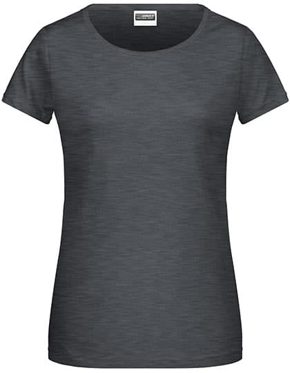 Ladies´ Basic-T — Black Heather