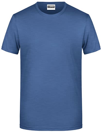 Men´s Basic-T — Light Denim Melange