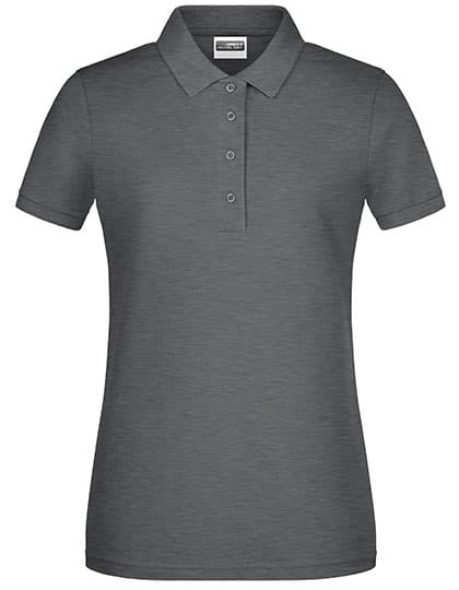 Ladies´ Basic Polo — Black Heather