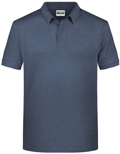 Men´s Basic Polo — Light Denim Melange