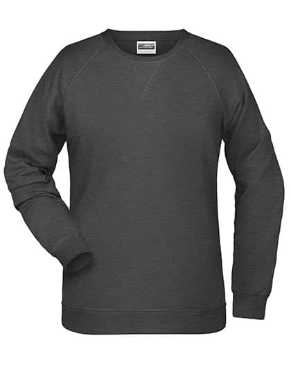 Ladies´ Sweat — Black Heather
