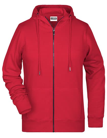 Ladies´ Zip-Hoody — Red