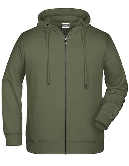 Men´s Zip-Hoody — Olive