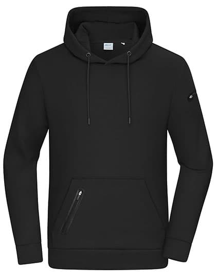 Men´s Hoodie Interlock — Black