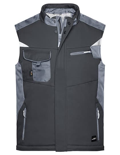 Craftsmen Softshell Vest -STRONG- — Black
