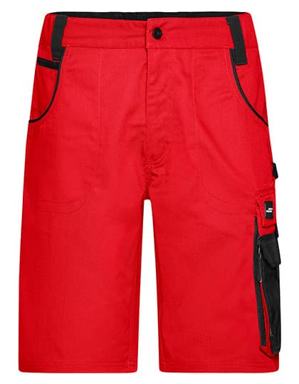 Workwear Bermudas -STRONG- — Red