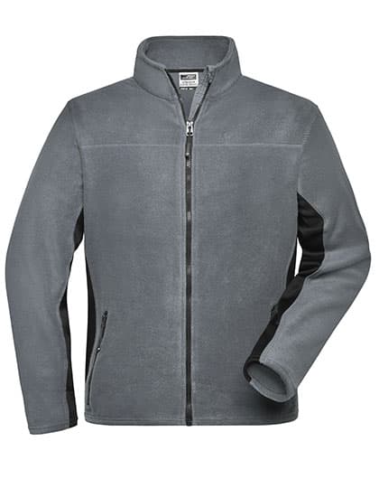 Men´s Workwear Fleece Jacket -STRONG- — Carbon
