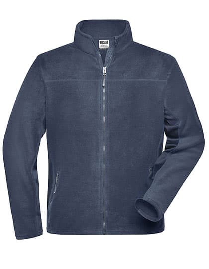 Men´s Workwear Fleece Jacket -STRONG- — Navy