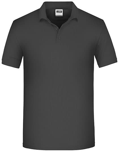 Men´s Bio Workwear Polo — Dark Grey (Solid)