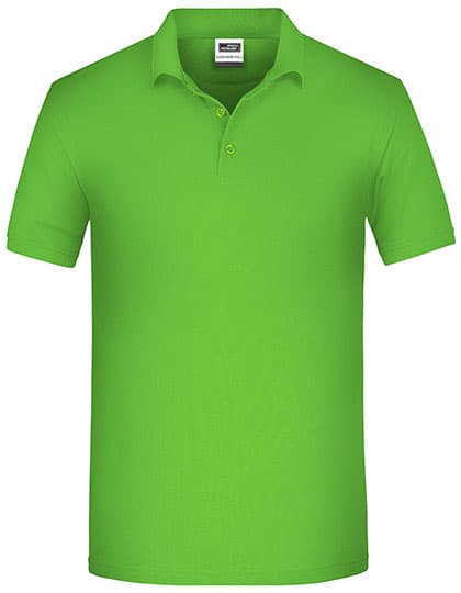 Men´s Bio Workwear Polo — Lime Green