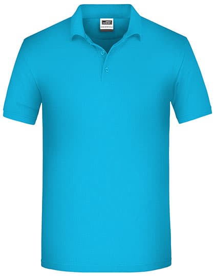 Men´s Bio Workwear Polo — Turquoise