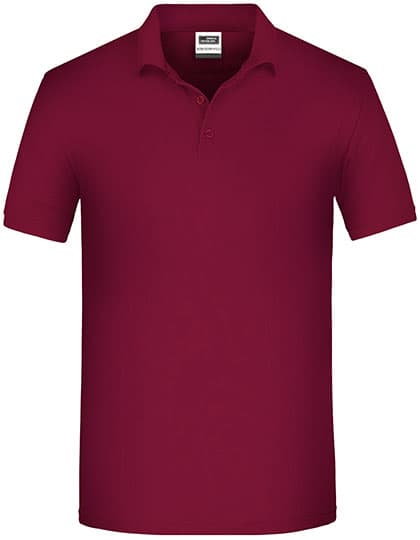 Men´s Bio Workwear Polo — Wine