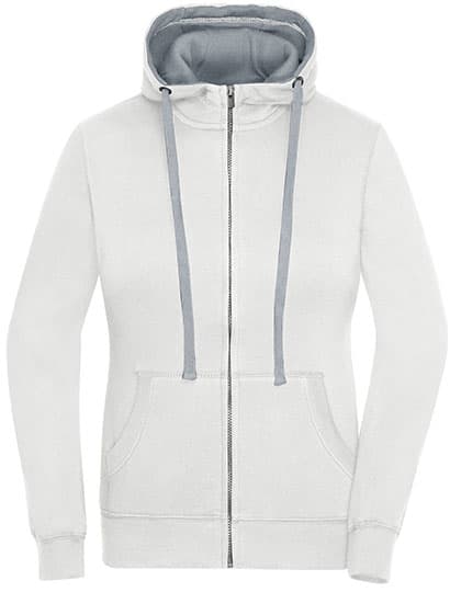 Ladies´ Lifestyle Zip-Hoody — Off White