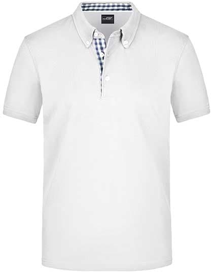 Men´s Plain Polo — White