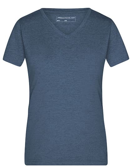 Ladies´ Heather T-Shirt — Blue Melange